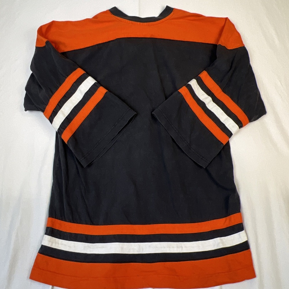 Vintage NHL Philadelphia Flyers Eastern Conference Black Shirt Pro-Player Mens L - Picture 7 of 9